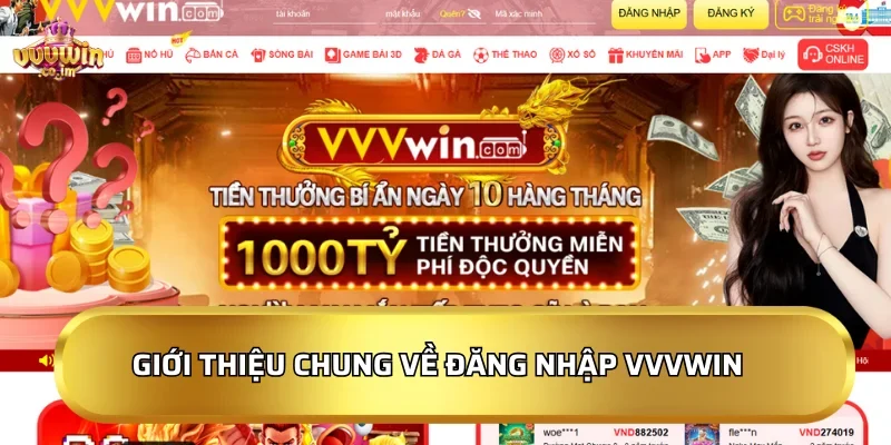 Giới thiệu chung về đăng nhập VVVWin