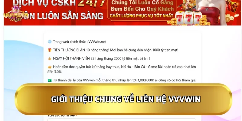 Giới thiệu chung về liên hệ VVVWin