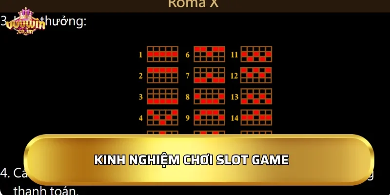 Kinh nghiệm chơi slot game với Nữ chiến binh La Mã